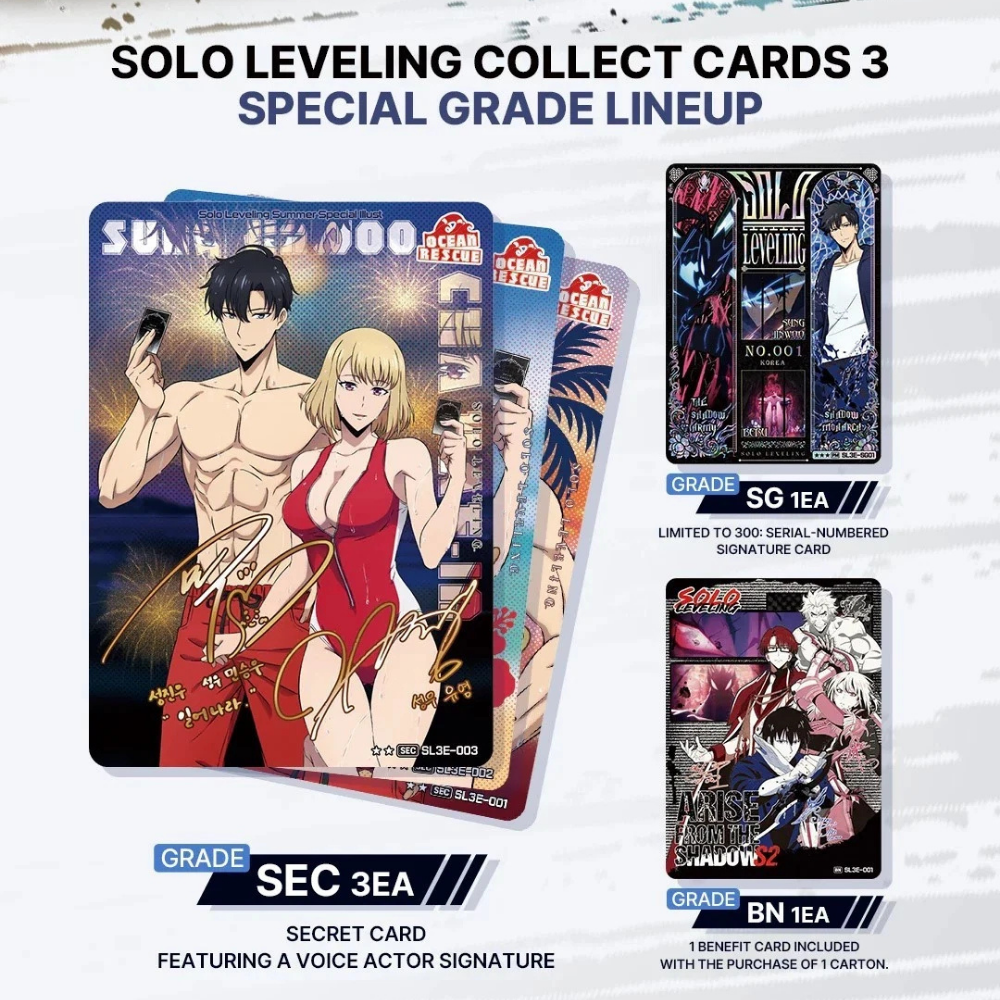 Solo Leveling TCG Vol. 3 Collector Booster Display Korean SL3E – Mapniverse