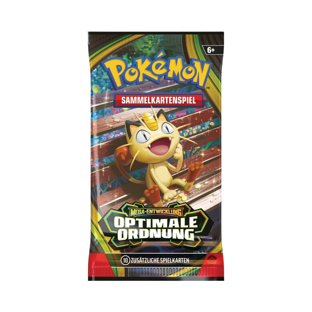 Pokémon Optimale Ordnung Booster (DE) – Mega-Entwicklung Boosterpack