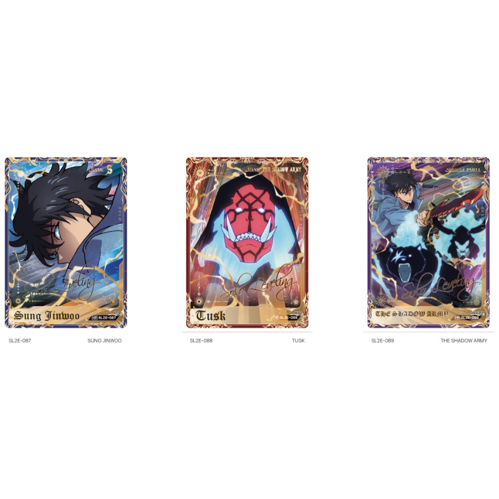 Solo Leveling TCG Part 2 Booster Box Koreanisch – Mapniverse Display