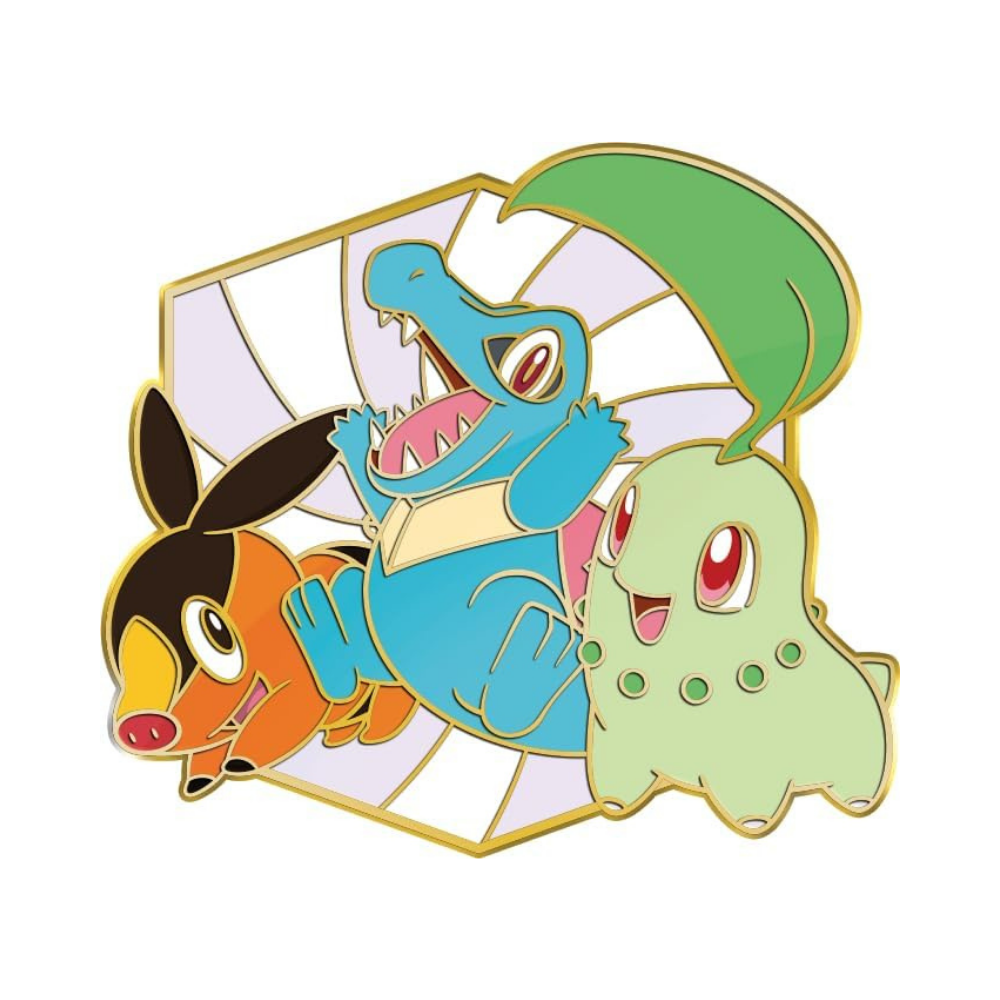 Pokémon Deluxe-Pin Kollektion Erste Partner – Mega-Entwicklung Erhabene Helden (5 Booster)