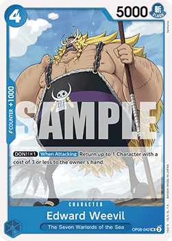 Edward Weevil (OP08-042)