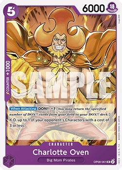 Charlotte Oven (OP08-061)