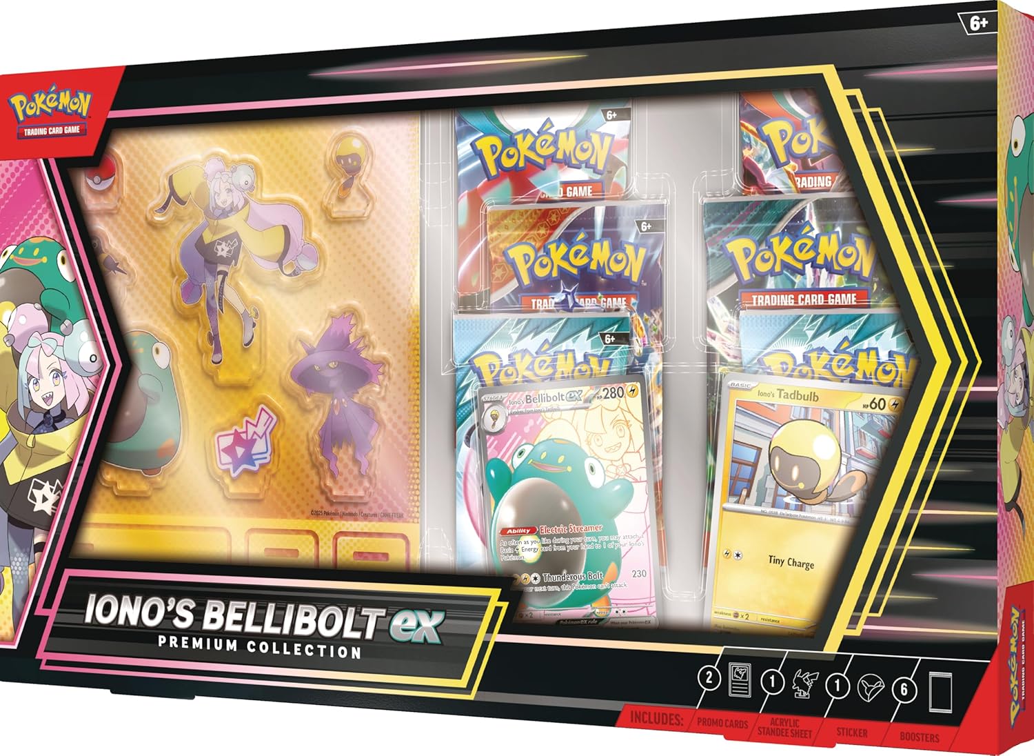Pokemon TCG - Iono’s Bellibolt ex Premium Collection - EN