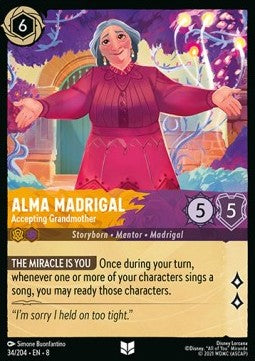Alma Madrigal - Accepting Grandmother