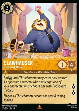 Clawhauser - Front Desk Officer