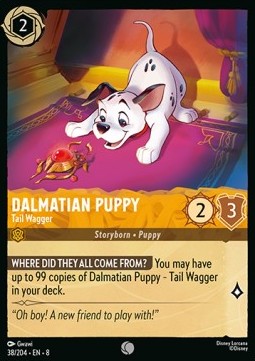 Dalmatian Puppy - Tail Wagger