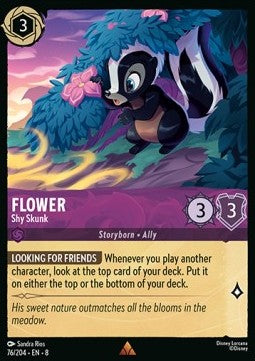 Flower - Shy Skunk