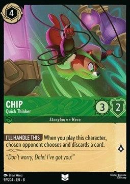 Chip - Quick Thinker