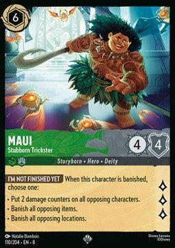 Maui - Stubborn Trickster
