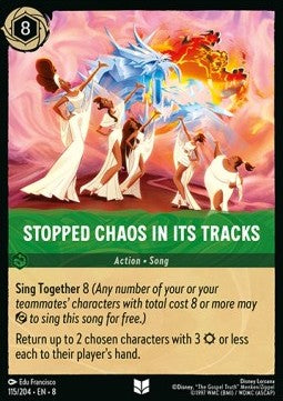 Stopped Chaos in Its Tracks
