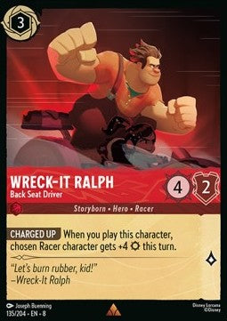 Wreck-It Ralph - Back Seat Driver