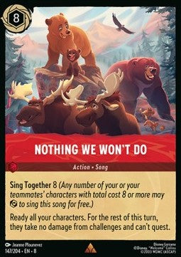 Nothing We Won't Do