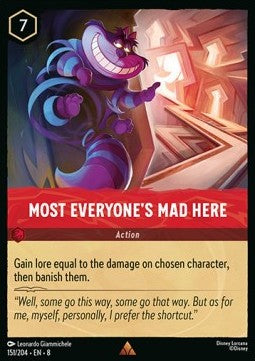 Most Everyone's Mad Here