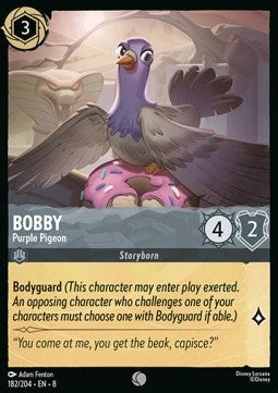 Bobby - Purple Pigeon