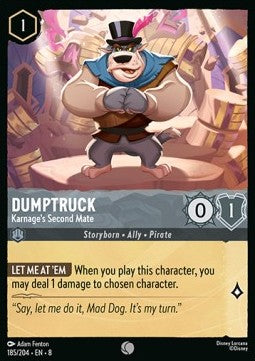 Dumptruck - Karnage's Second Mate