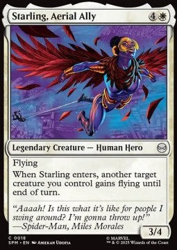Starling, Aerial Ally