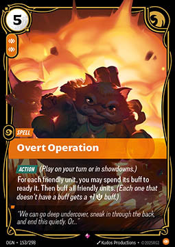 Overt Operation