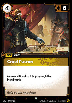 Cruel Patron