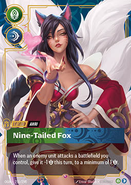 Ahri, Nine-Tailed Fox (V.1 - Rare)