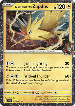 Team Rocket's Zapdos