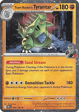 Team Rocket's Tyranitar