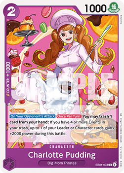 Charlotte Pudding (EB04-034)