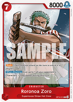 Roronoa Zoro (OP14-015) (V.1)