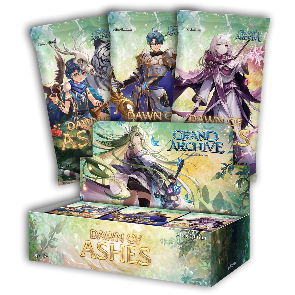 Grand Archive TCG – Dawn of Ashes Alter Edition Booster Display (24 Packs) – Englisch