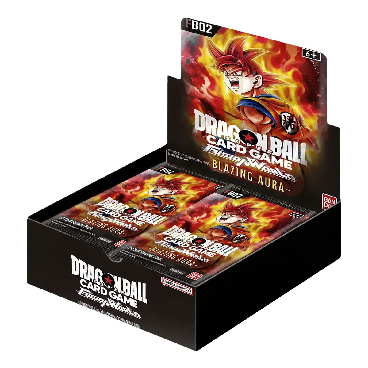 Dragon Ball Super Fusion World Blazing Aura  Display FB02 EN