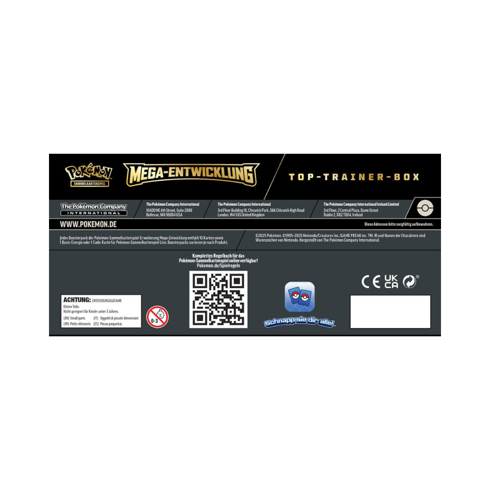 Pokémon Mega-Entwicklung Top Trainer Box Guardevoir (DE) | Neu & OVP (Kopie)
