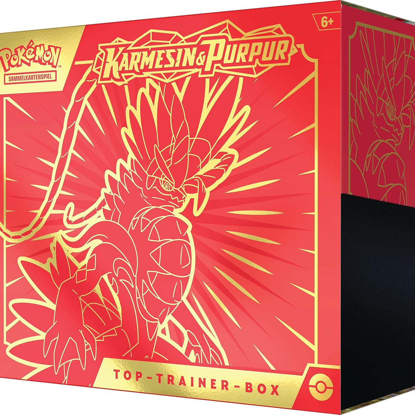 Pokemon TCG - Karmesin & Purpur Top-Trainer-Box Koraidon - DE