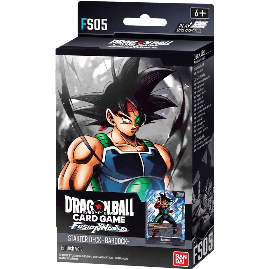 DRAGON BALL SUPER STARTER DECK BARDOCK FS05
