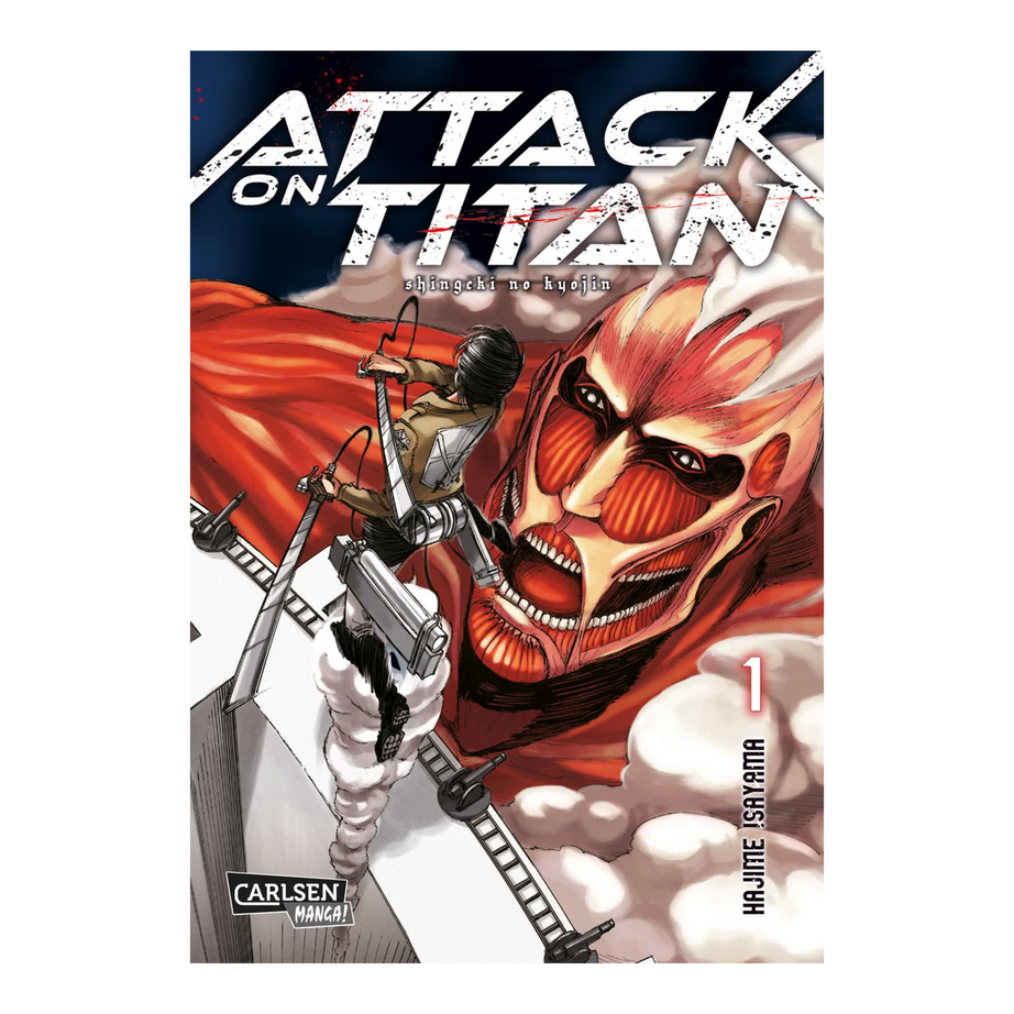 Attack on Titan – Band 1 – deutsches Cover