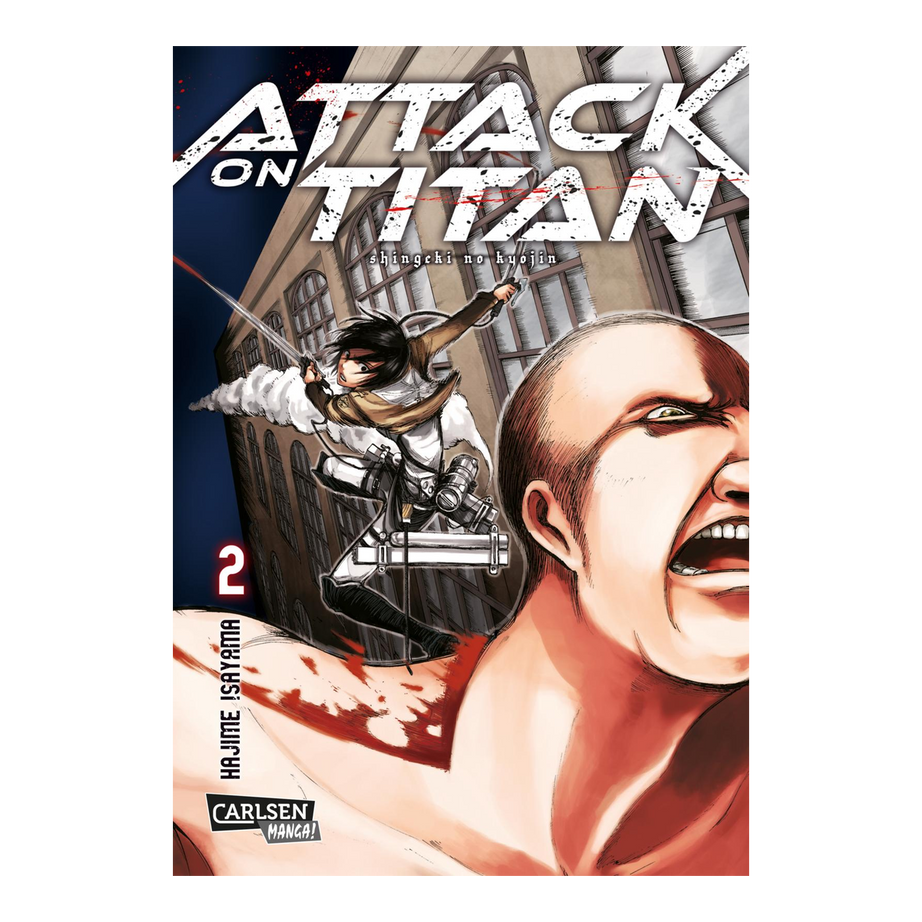 Attack on Titan – Band 2 – deutsches Cover