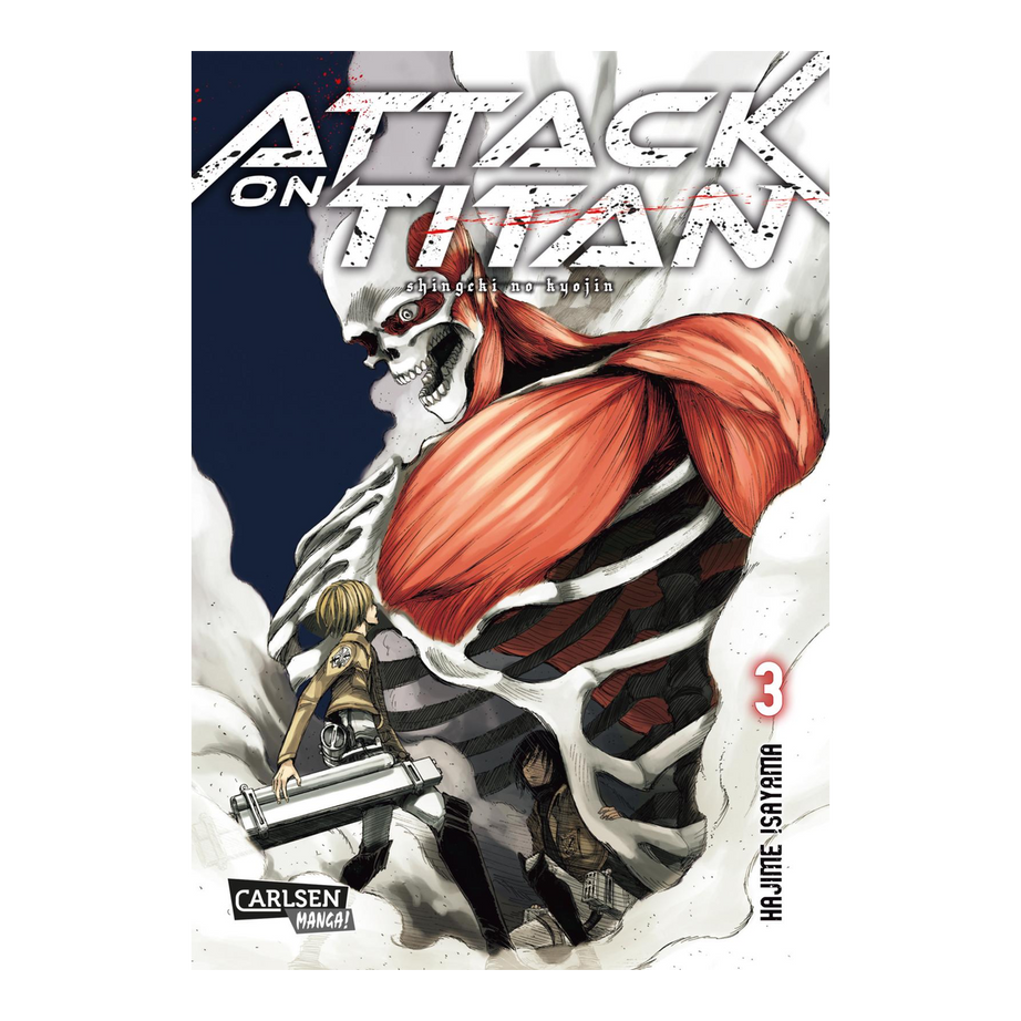 Attack on Titan – Band 3 – deutsches Cover