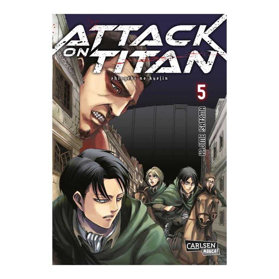 Attack on Titan – Band 5 – deutsches Cover