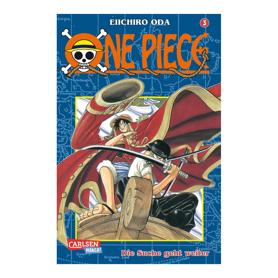 One Piece – Band 3: Suche – deutsches Cover