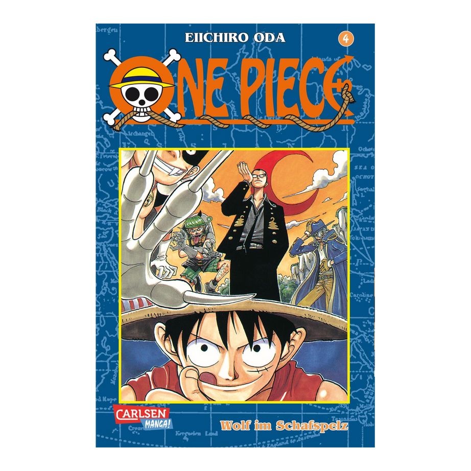 One Piece – Band 4: Wolf – deutsches Cover