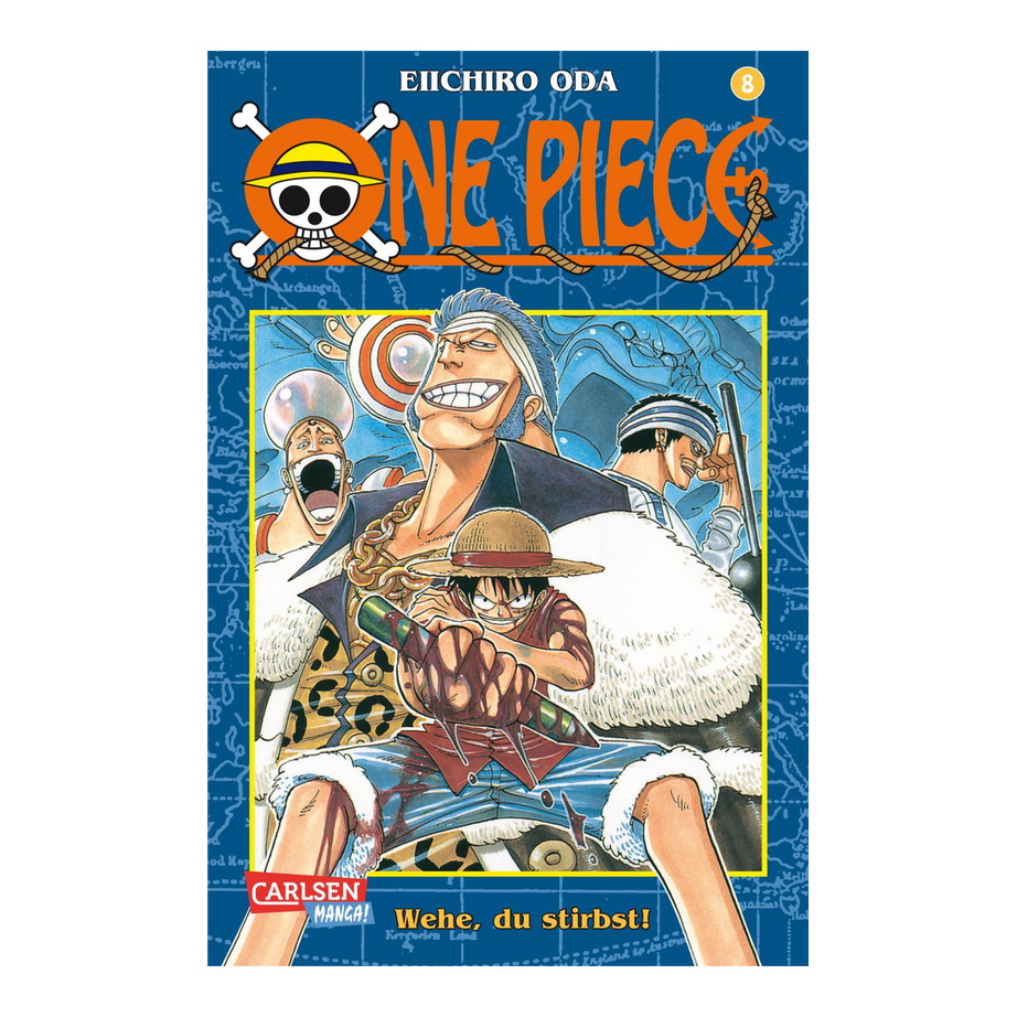 One Piece – Band 8 – deutsches Cover