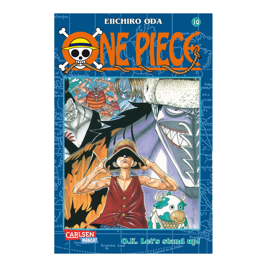 One Piece – Band 10 – deutsches Cover