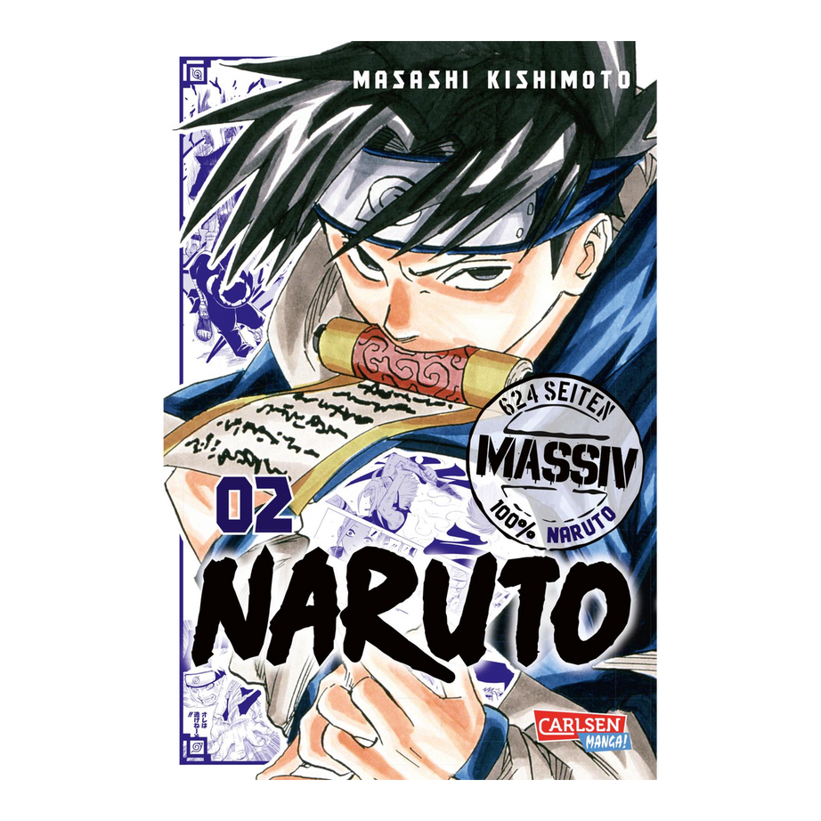 Naruto Massiv – Band 2 – deutsches Cover