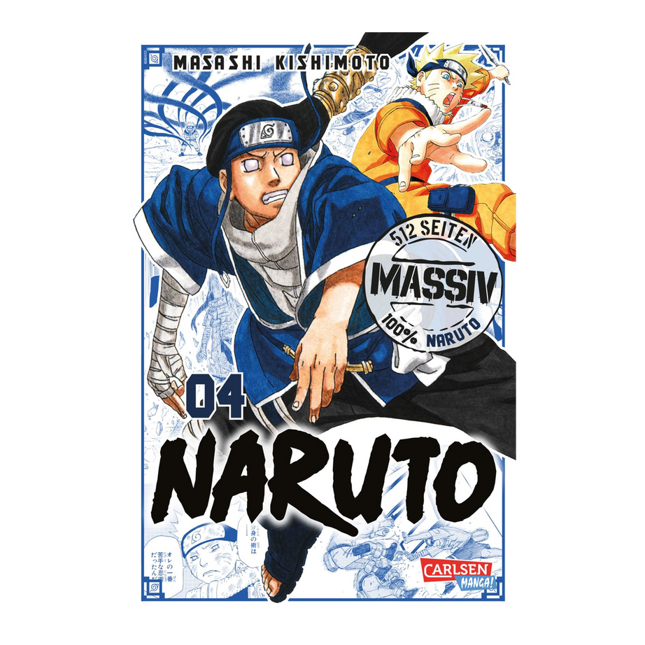 Naruto Massiv – Band 4 – deutsches Cover