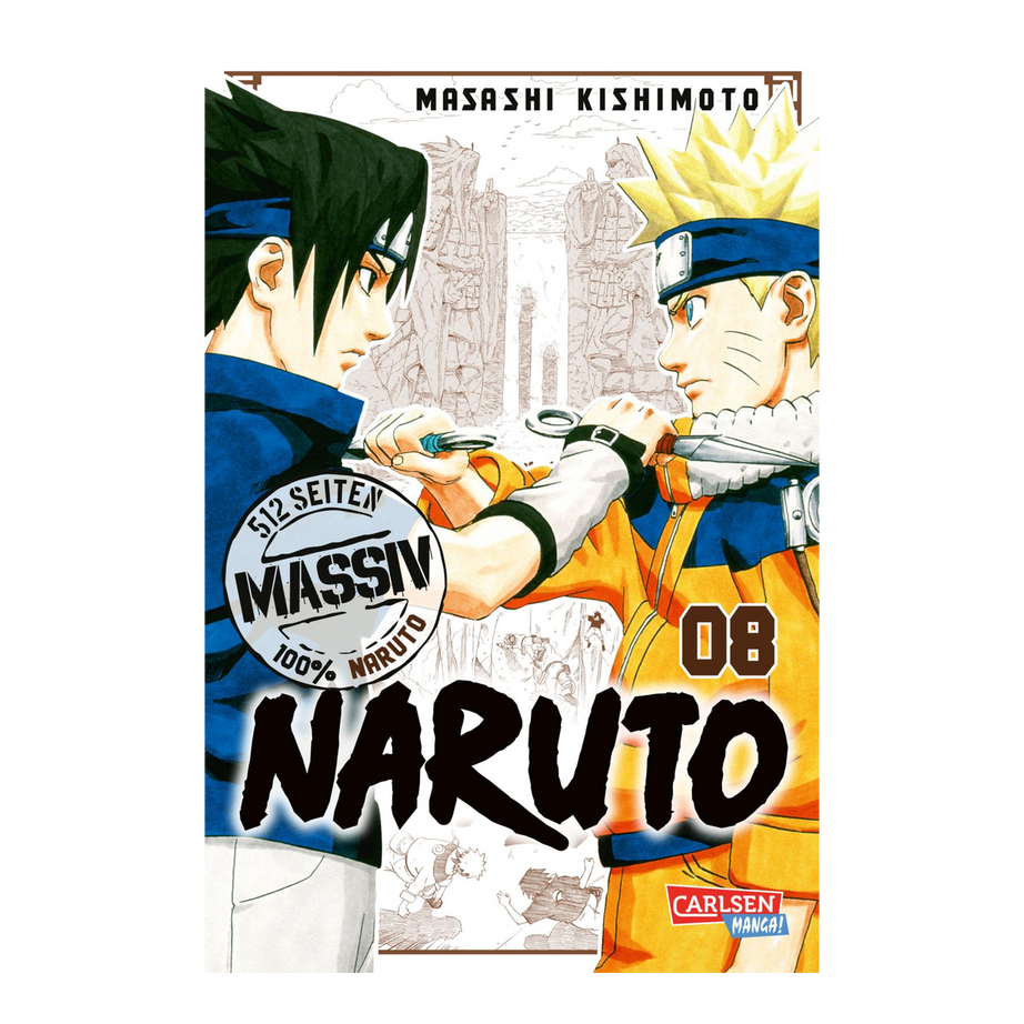 Naruto Massiv – Band 8 – deutsches Cover