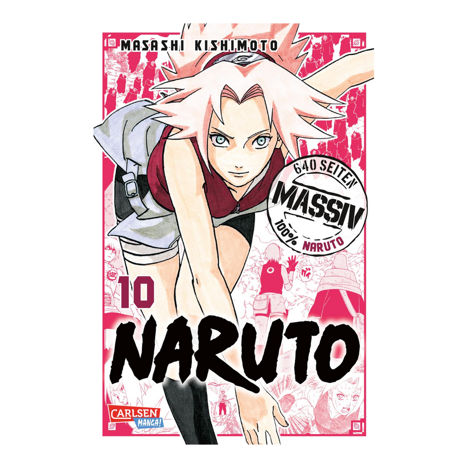 Naruto Massiv – Band 10 – deutsches Cover