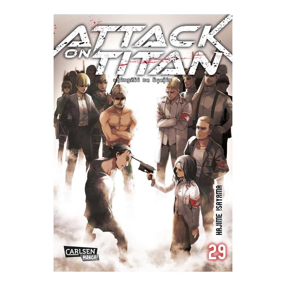 Attack on Titan – Band 29 – deutsches Cover