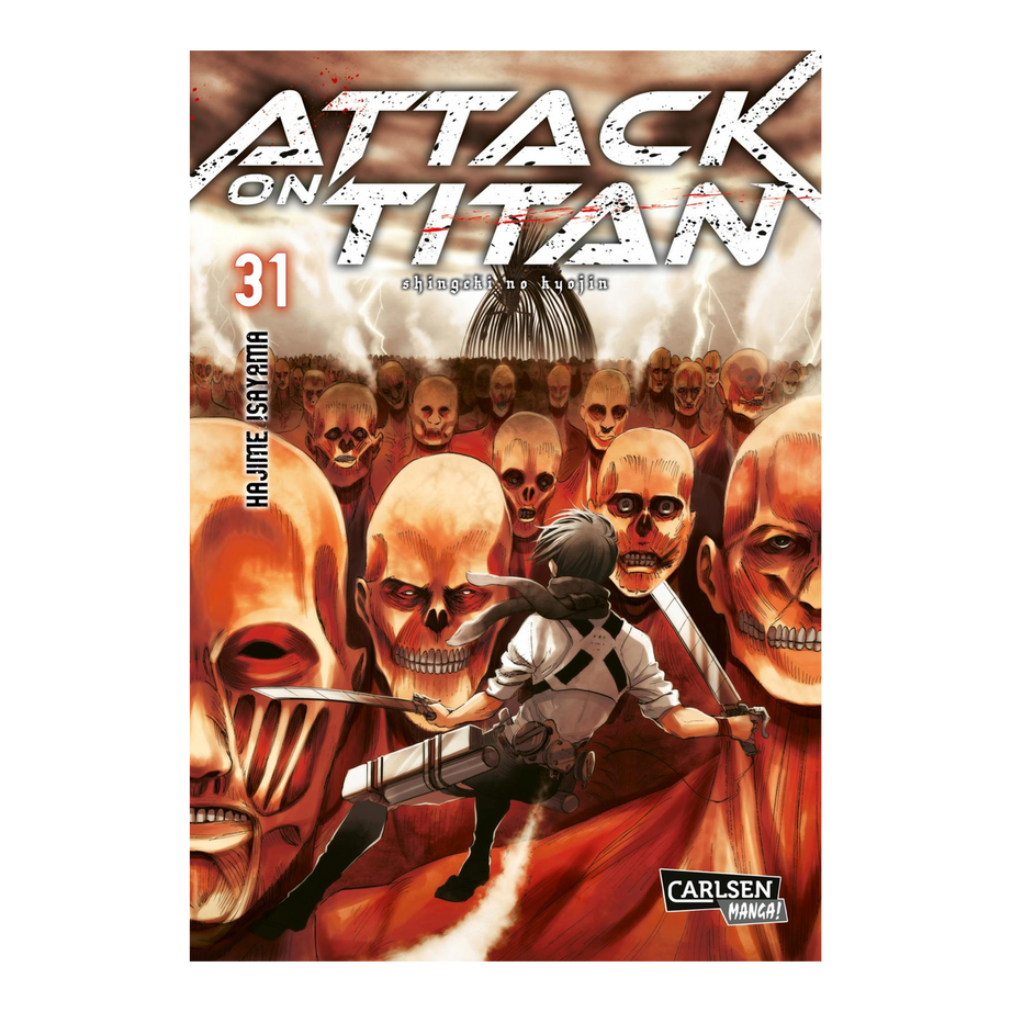 Attack on Titan – Band 31 – deutsches Cover