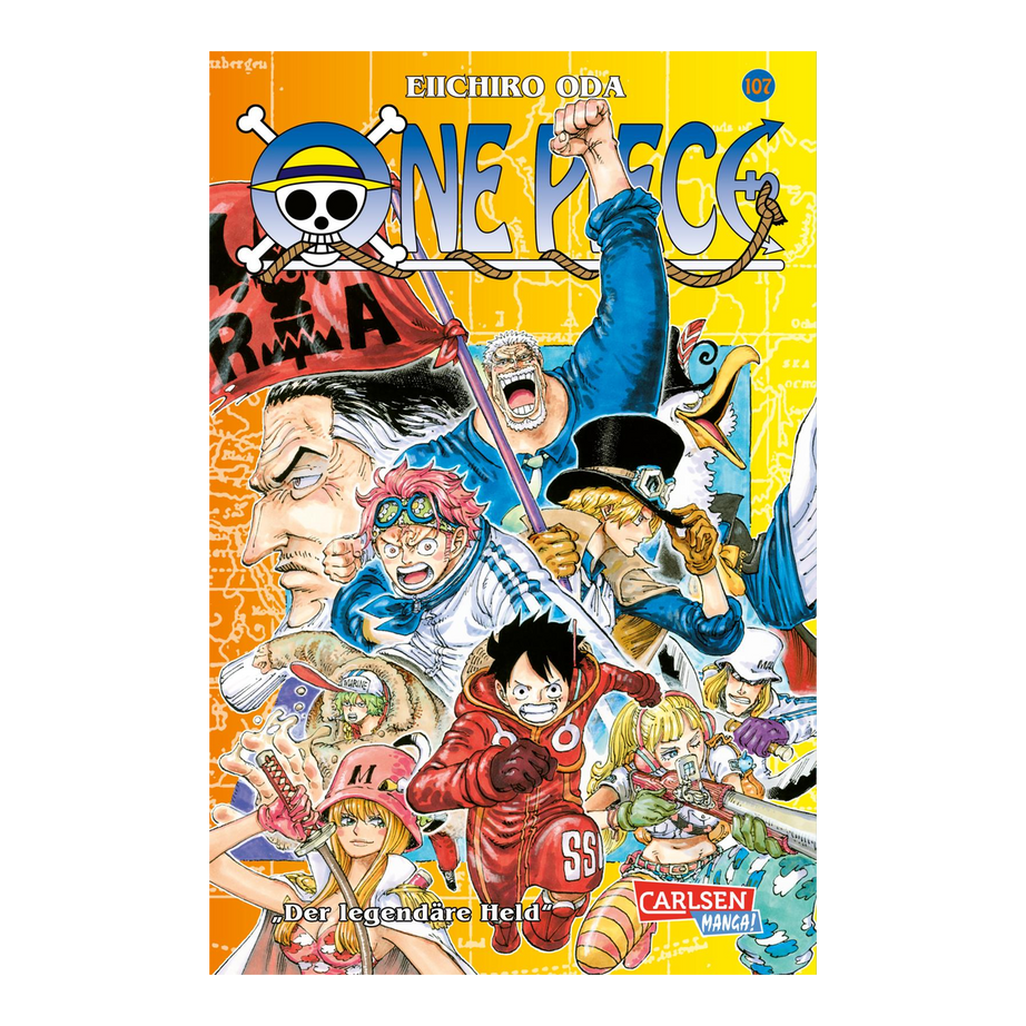 One Piece – Band 107 – deutsches Cover