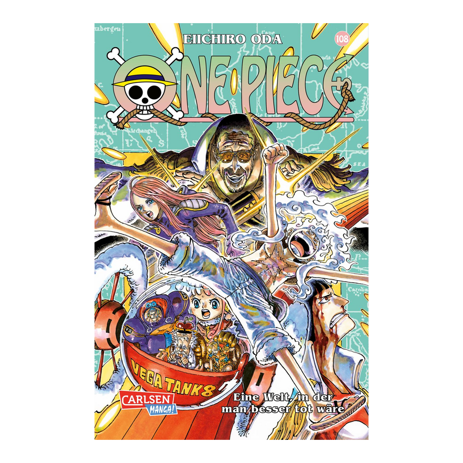 One Piece – Band 108 – deutsches Cover