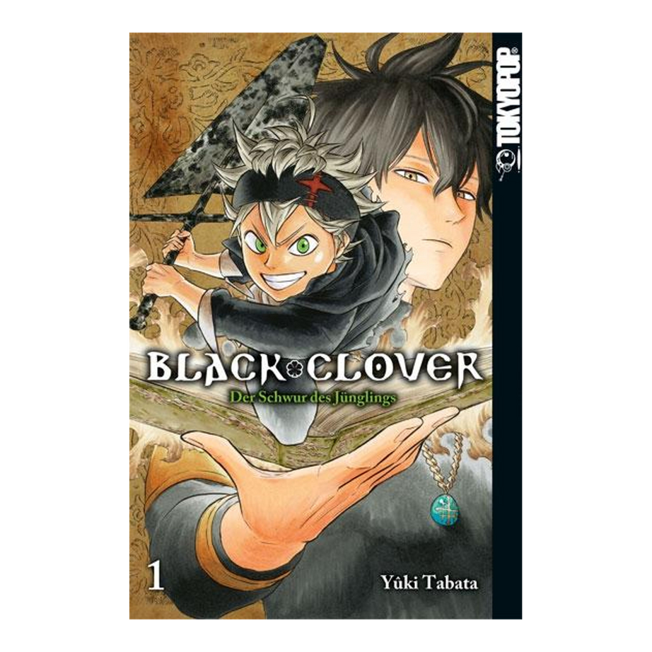 Black Clover – Band 1 – deutsches Manga-Cover