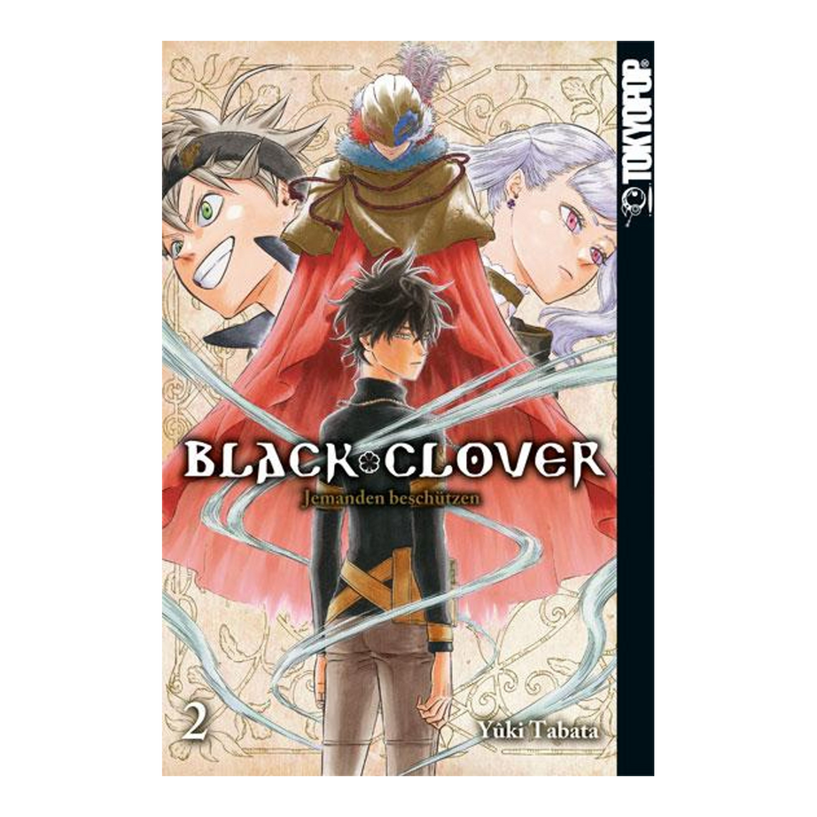 Black Clover – Band 2 – deutsches Manga-Cover